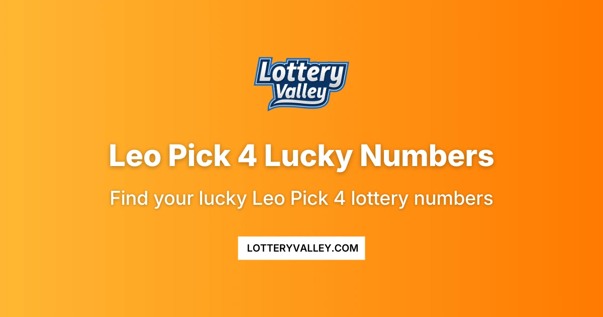 Leo Pick 4 Lucky Numbers - Daily Predictions