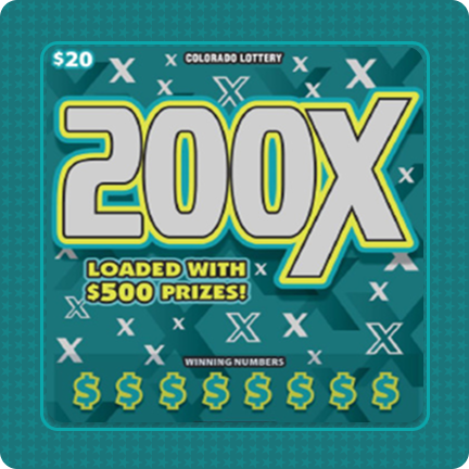 200X Scratch-Off Ticket