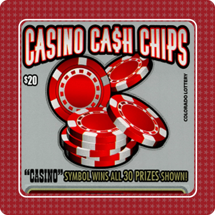 Casino Ca$h Chips Scratch-Off Ticket