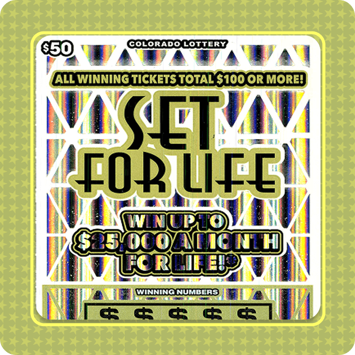 Set For Life Scratch-Off Ticket