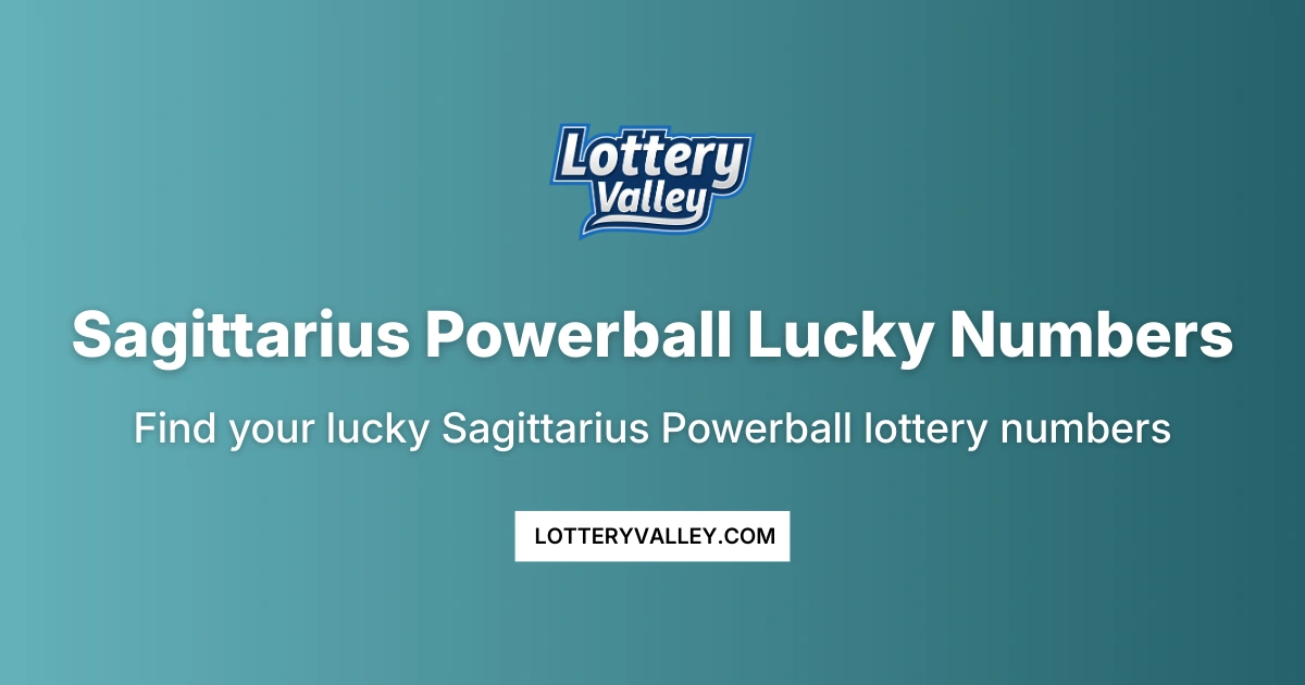 Sagittarius Powerball Lucky Numbers - Daily Predictions