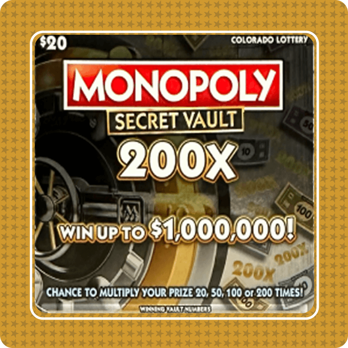 Monopoly Secret Vault 200X